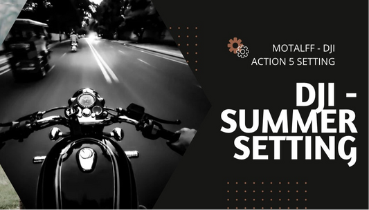 DJI Action 5 - Best Cinematic Motovlog Settings